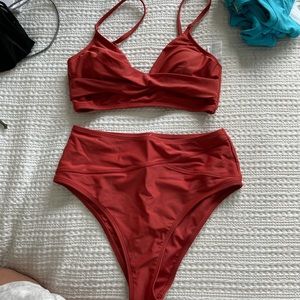 Cupshe high waisted bikini